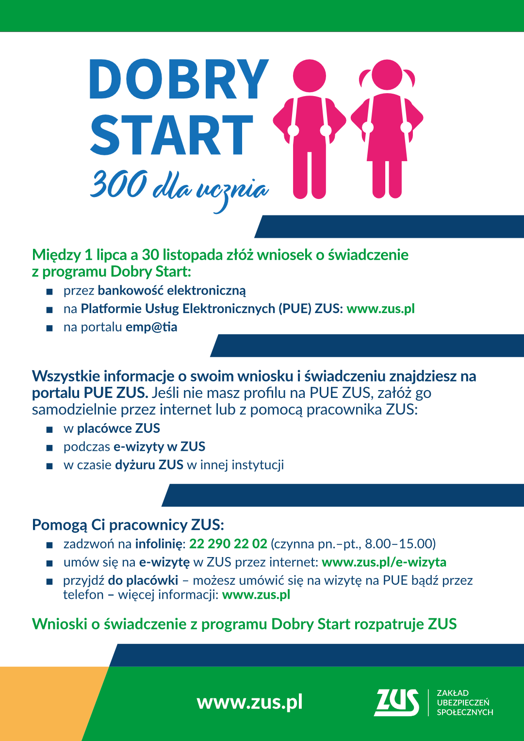 Plakat Dobry Start 300 